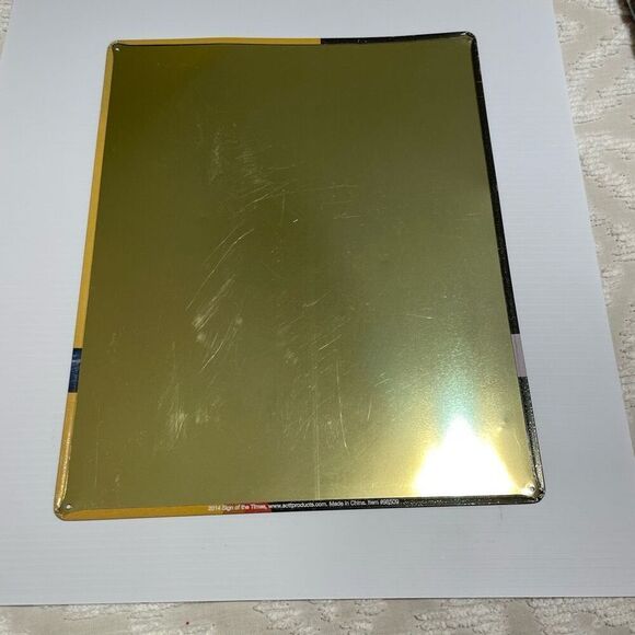 Vintage Inspired Metal TWA Travel Sign, Las Vegas, 50's Vibe - Picture 7 of 7